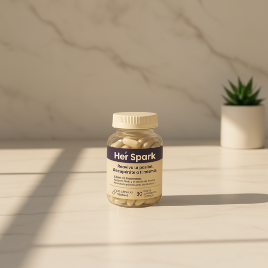 HerSpark™: Deseo Sexual, Humedad y Calor Natural Después de la Menopausia