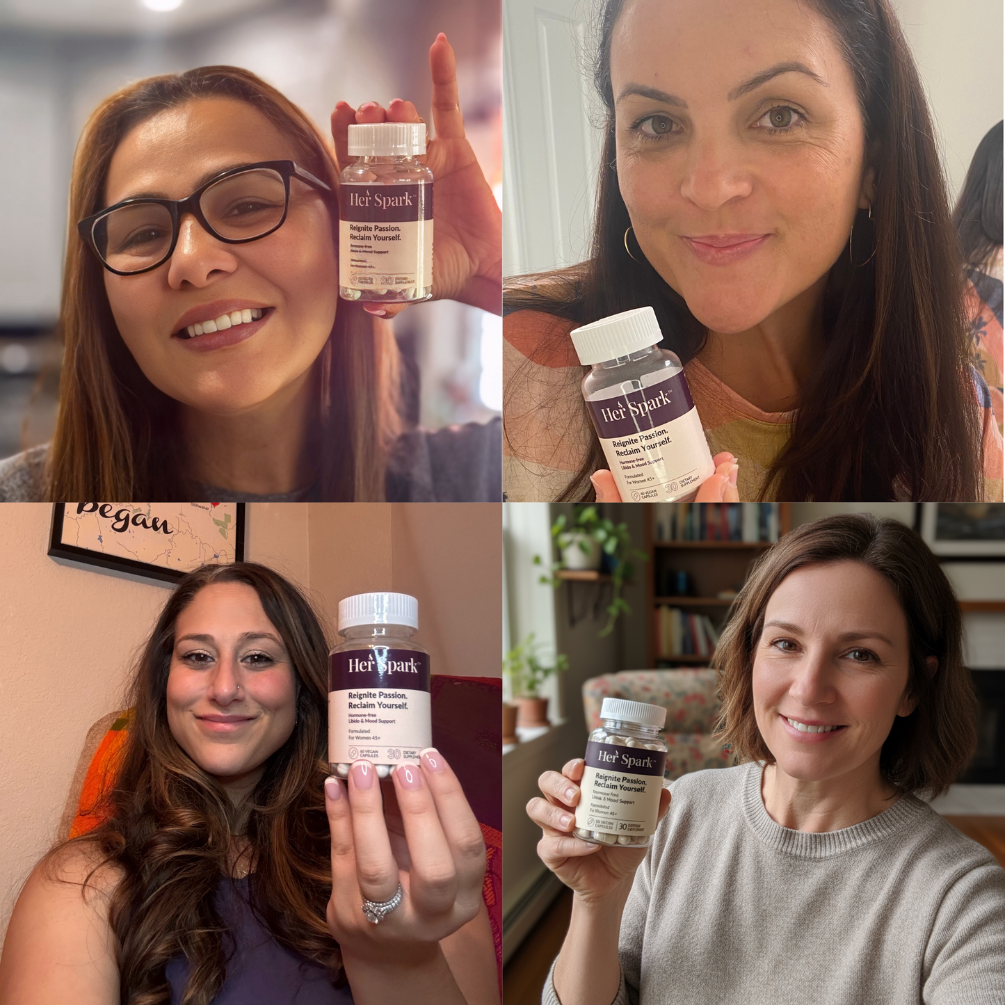 HerSpark™: Deseo Sexual, Humedad y Calor Natural Después de la Menopausia